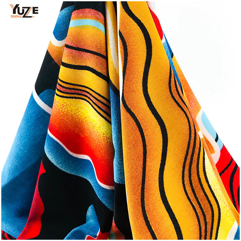 YZS20-378-2 FDY Spandex Stampa