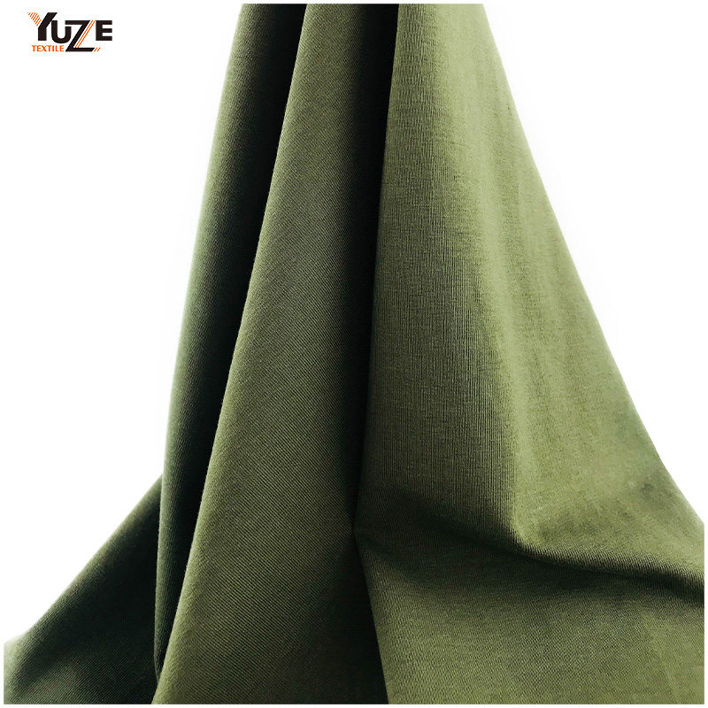 YZK-080029 40S CTN Span Jersey con enzima Wash Cool Touch