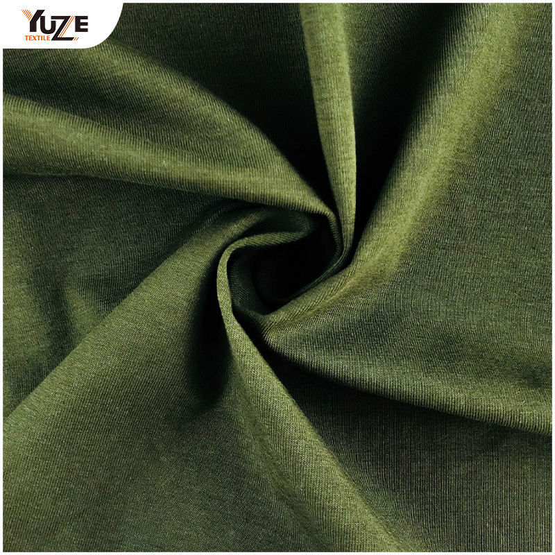 YZK-080029 40S CTN Span Jersey con enzima Wash Cool Touch