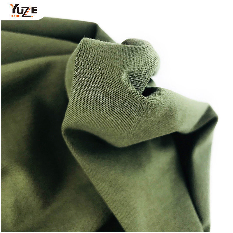 YZK-080029 40S CTN Span Jersey con enzima Wash Cool Touch