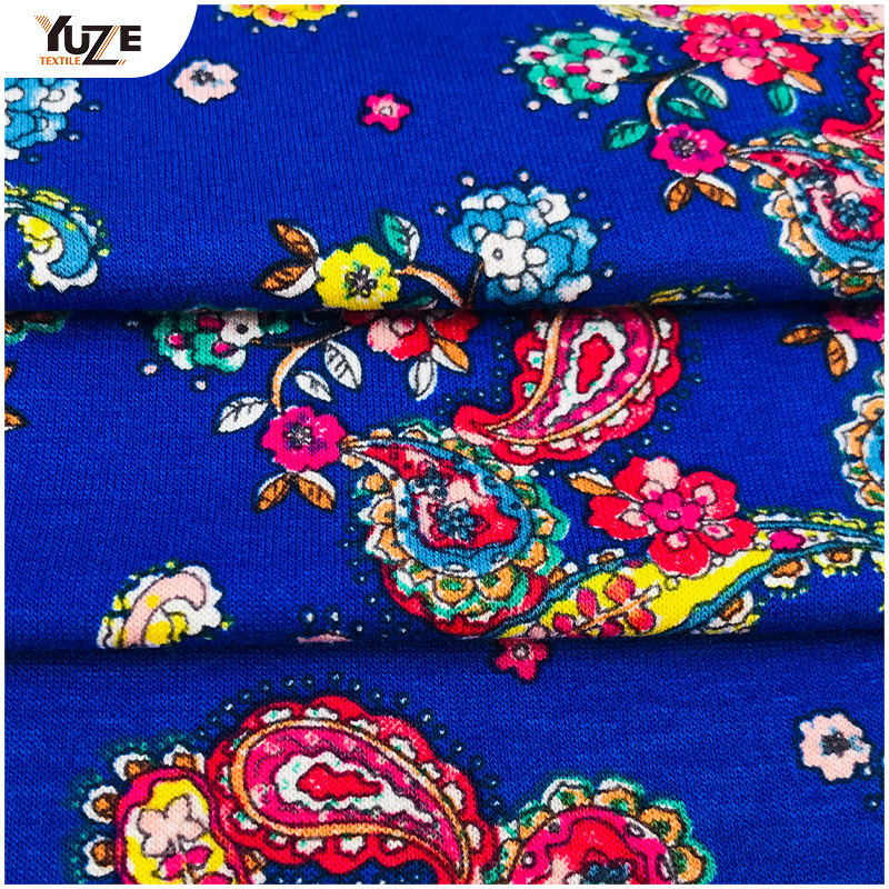 YZS16-319 Rayon OE Spandex Stampa