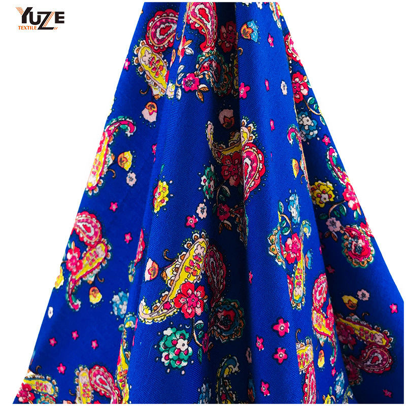 YZS16-319 Rayon OE Spandex Stampa