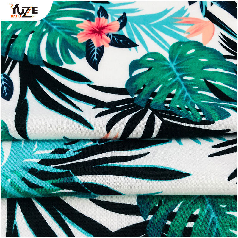 YZS18-701 Poly Spense Jersey Spandex Stampa