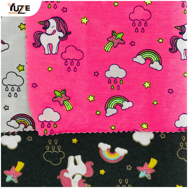 YZS20-726-3 Poly Spandex Stampa