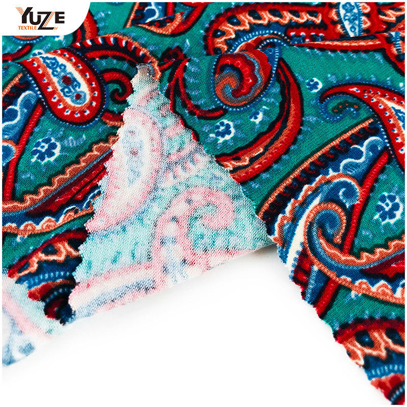 YZS21-125 Rayon OE Spandex Stampa