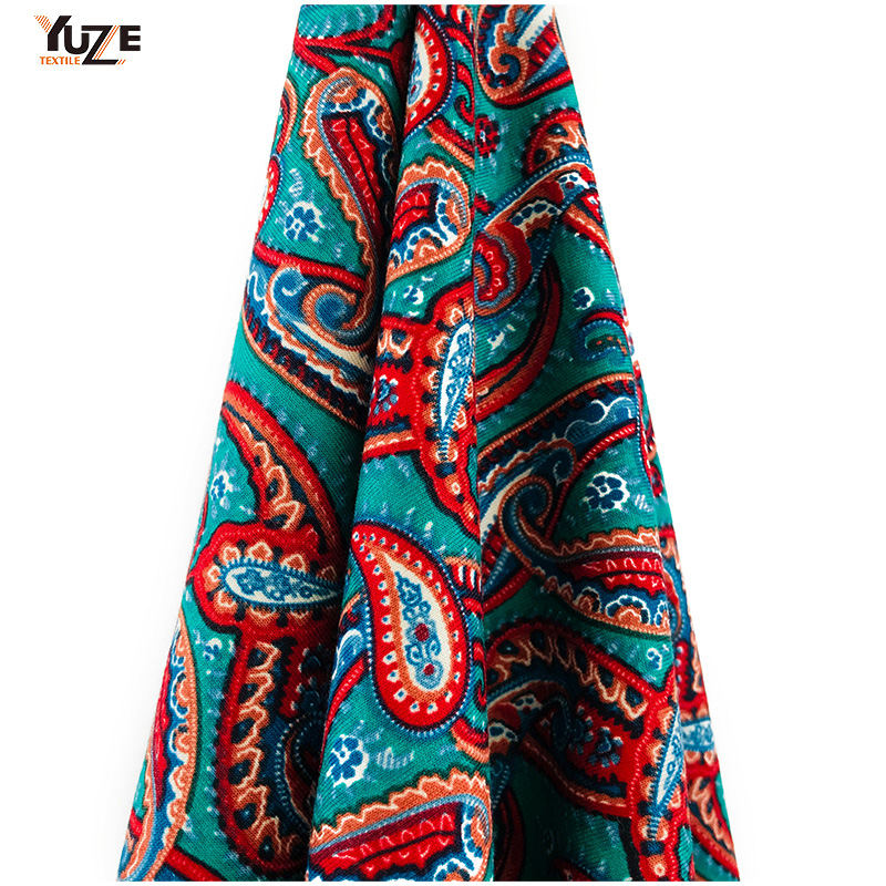 YZS21-125 Rayon OE Spandex Stampa