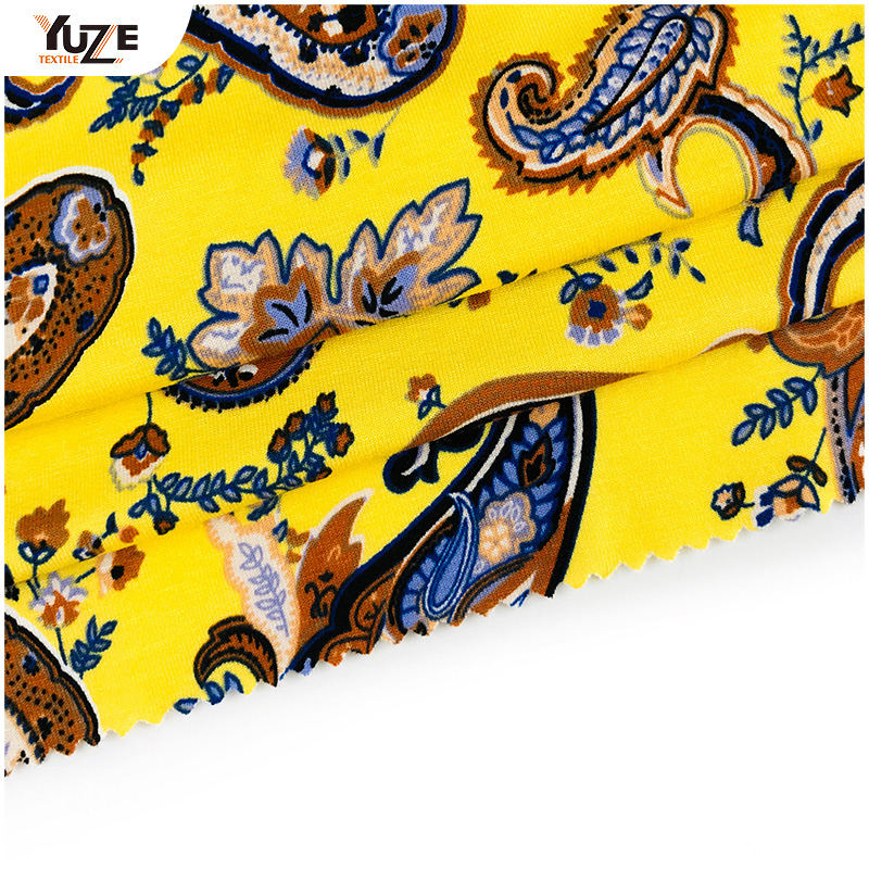 YZS21-125-2 Rayon OE Spandex Stampa