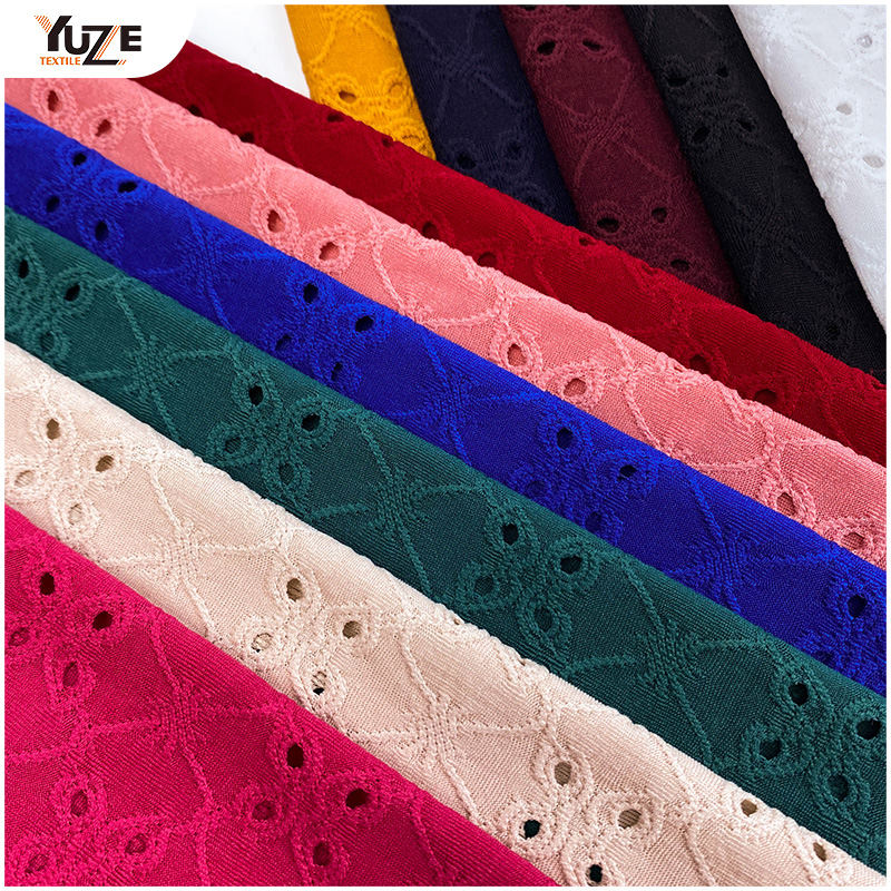 YZK-030030 dty spandex jacq with foles