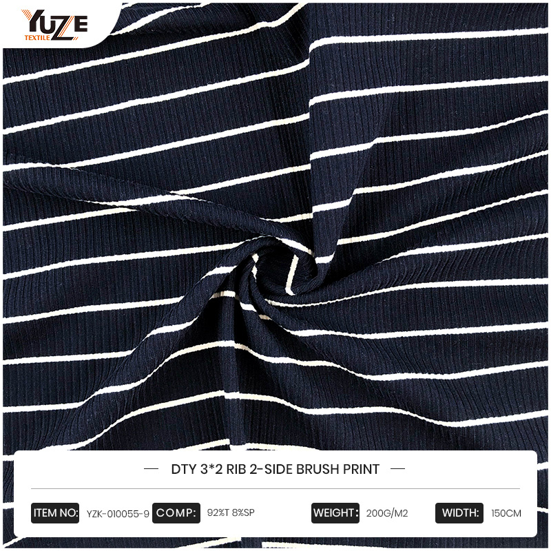 YZK-010055-9 DTY 3*2 costola a 2 costole