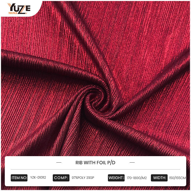 A costola YZK-010112 con foglio P/D