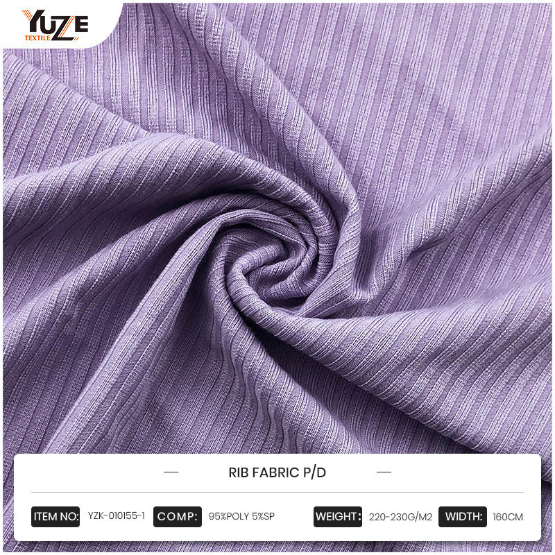 YZK-010155-1 Fabric di costola P/D