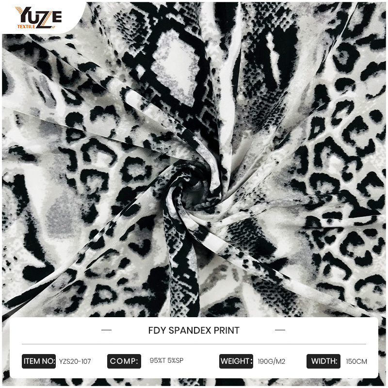 YZS20-107 FDY Spandex Stampa