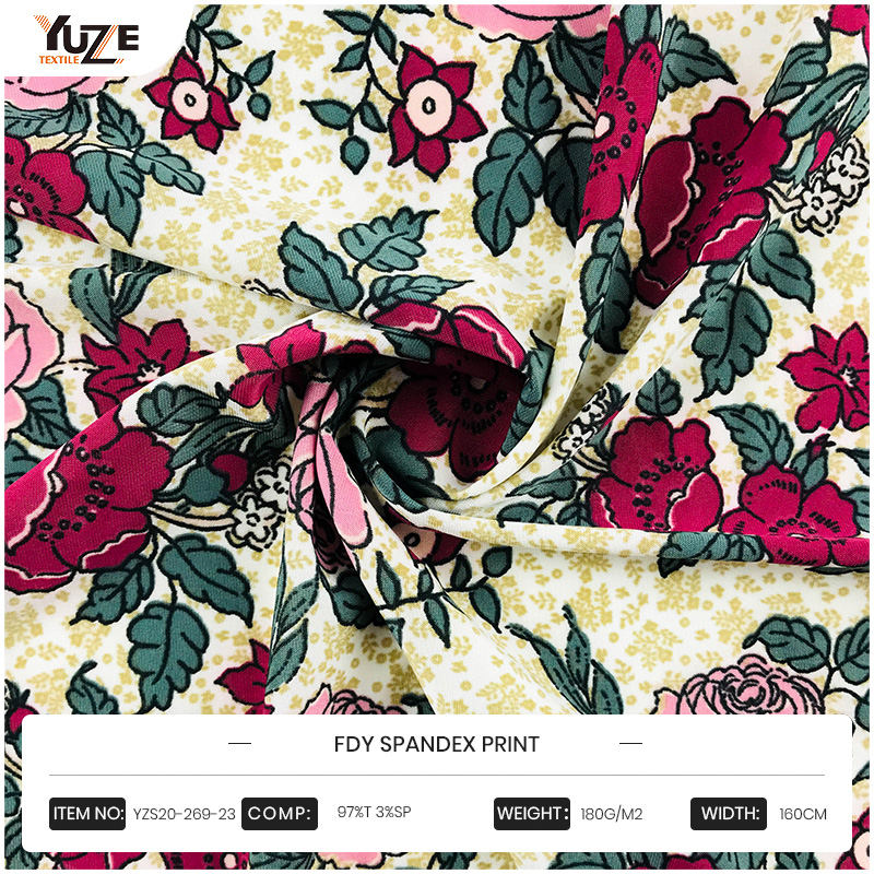 YZS20-269-23 FDY Spandex Stampa