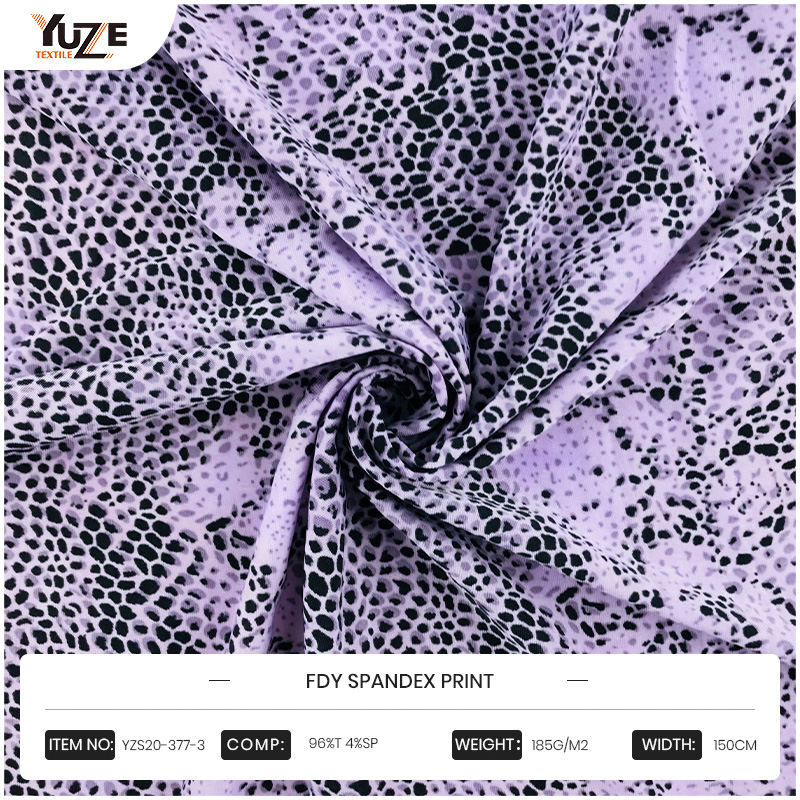 YZS20-377-3 FDY Spandex Stampa
