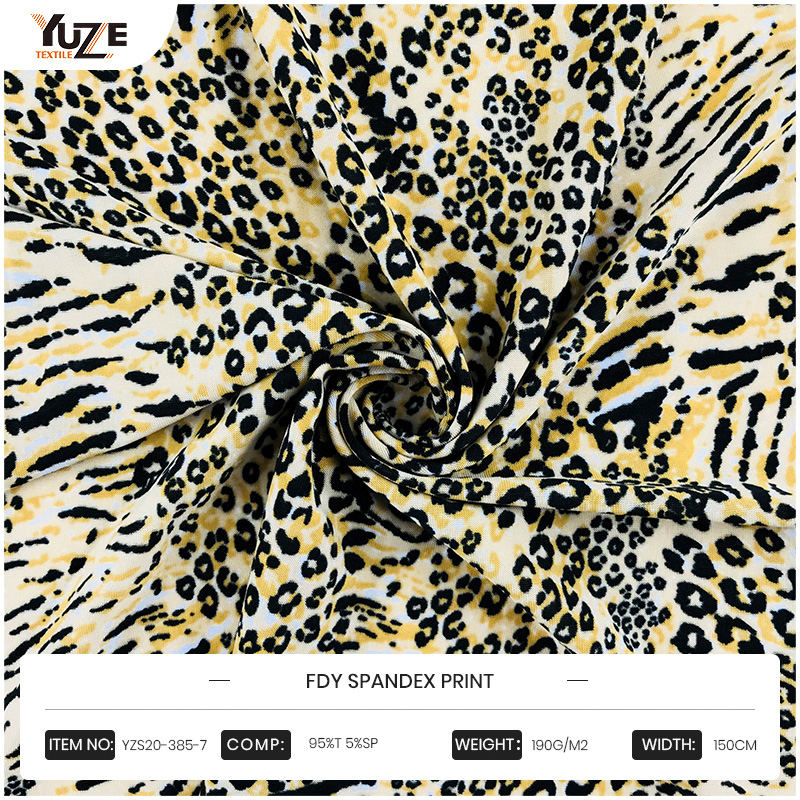 YZS20-385-7 Stampa spandex FDY