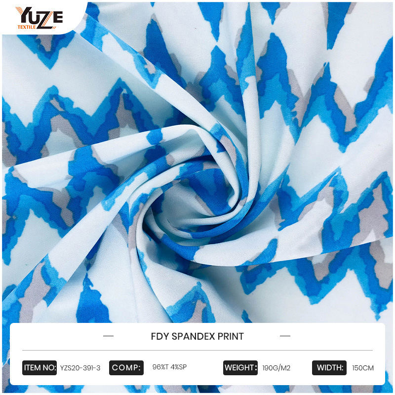 YZS20-391-3 FDY Spandex Stampa
