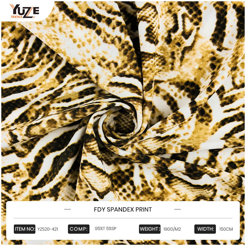 YZS20-421 FDY Spandex Stampa