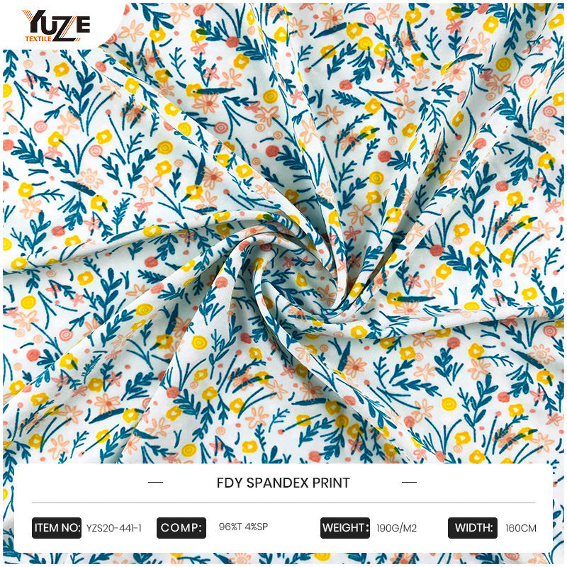 YZS20-441-1 FDY Spandex Stampa