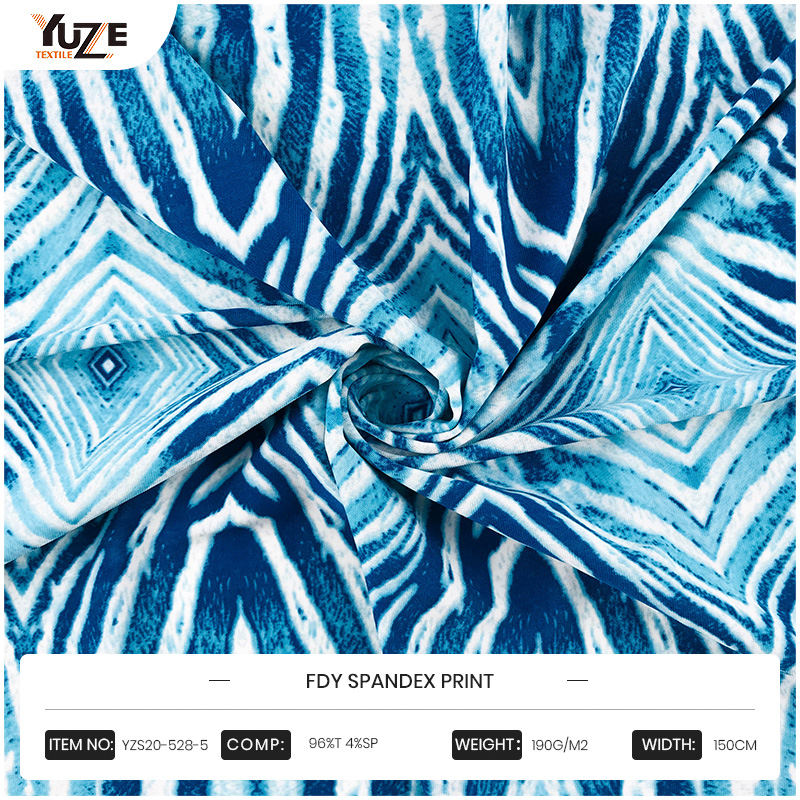 YZS20-528-5 Stampa spandex FDY