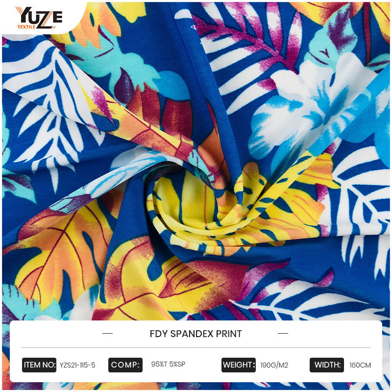 YZS21-115-5 FDY Spandex Stampa