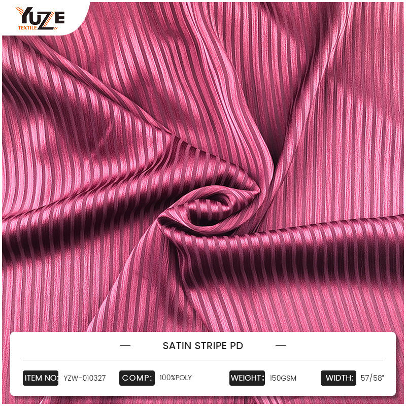 YZW-010327 Stripe Stripe Satin