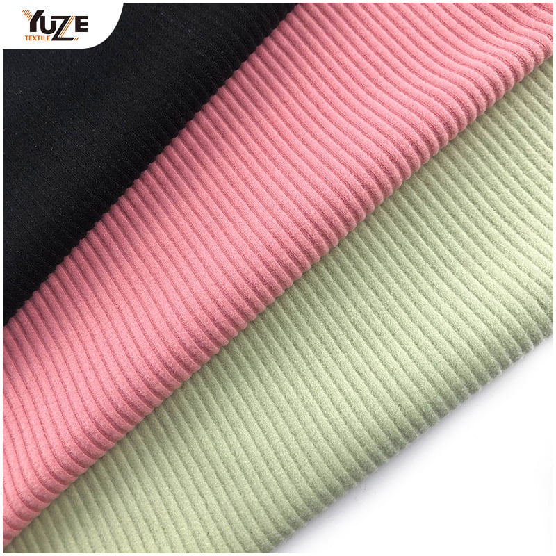 YZK-110377 Rib di darlon spazzolato