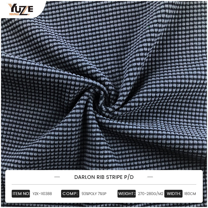 YZK-1110388 Darlon Rib Stripe P/D