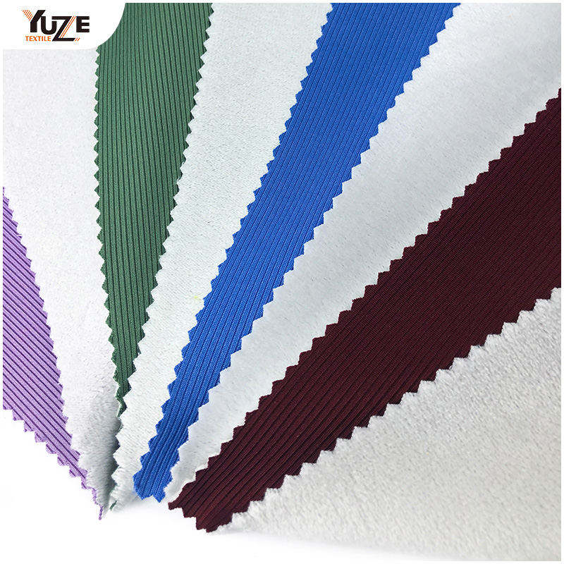 YZK-100052-1 Fleece legato a costole