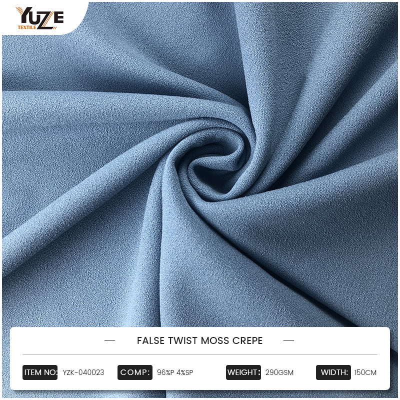 Eleganza tecnica nel settore tessile: cosa rende il tessuto crêpe muschio la scelta privilegiata per il design della moda di fascia alta?